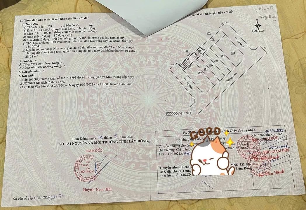 Đất nền Lộc An, Bảo Lâm 100m² giá 350 triệu - Sổ đỏ chính chủ!