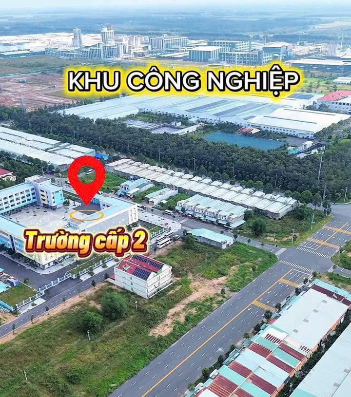 Đất nền Bàu Bàng 150m² giá 2 tỷ - Đối diện cổng trường THCS Lai Uyên