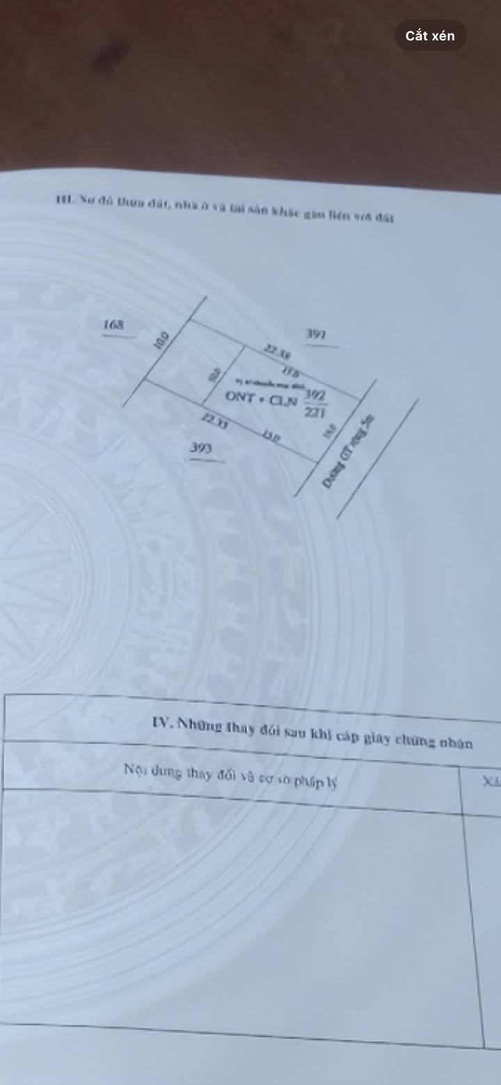 Đất nền Đa Lộc, Hậu Lộc 221m² giá 1.3 tỷ - Đầu tư sinh lời ngay!