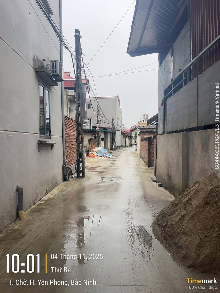 Đất thổ cư Yên Phong, Bắc Ninh 60m² giá 1.1 tỷ - Sổ đỏ chính chủ, pháp lý rõ ràng!