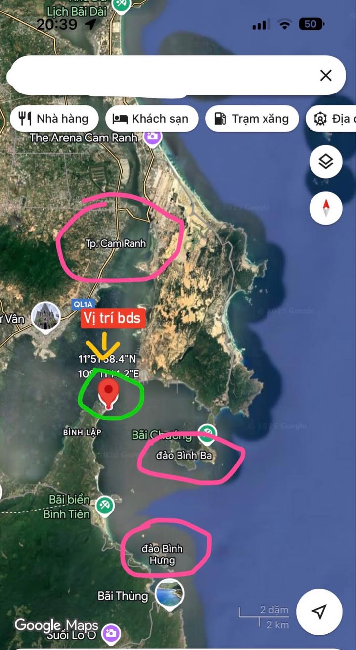 Đất nền Cam Lập, Cam Ranh 100m² giá 12 tỷ - Gần biển, đầu tư sinh lời!