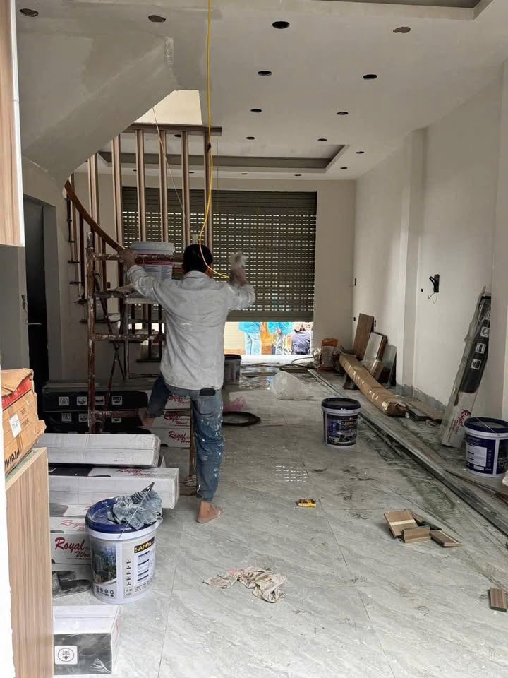 Nhà 4 tầng Liên Ninh, Thanh Trì 43m² giá 5 tỷ - Thiết kế hiện đại, 2 mặt tiền!