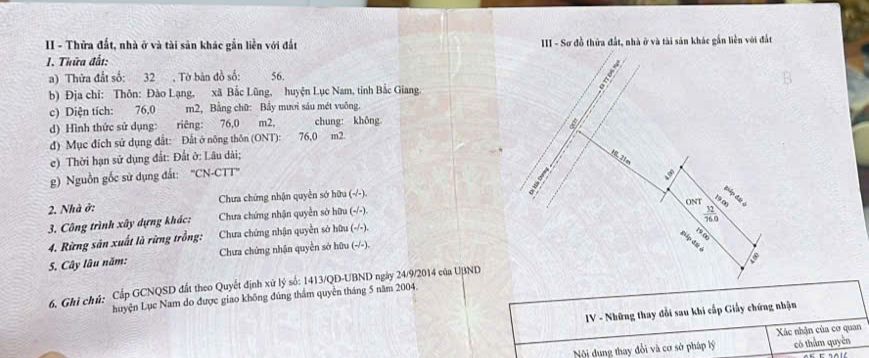 Đất nền Quốc lộ 37, Lục Nam, Bắc Giang 76m² - Kinh doanh sầm uất!