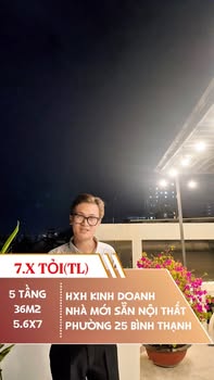 Nhà mặt tiền Nguyễn Gia Trí, Bình Thạnh 36m² giá 7 tỷ - Kinh doanh đắc địa!