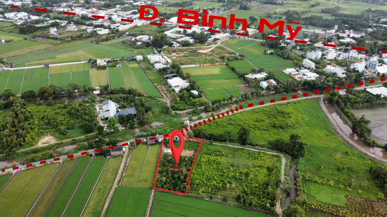 Nhà vườn Củ Chi 1700m² giá 6.05 tỷ - View kênh mát mẻ lý tưởng!