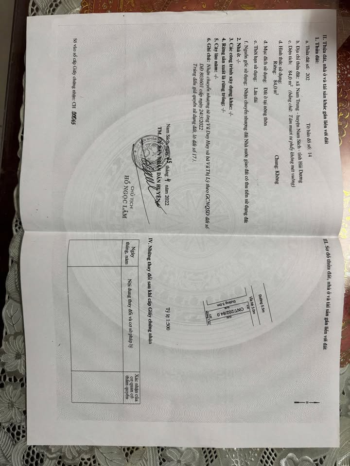 Đất lô góc Nam Trung, Nam Sách 84m² giá 2 tỷ - Vị trí kinh doanh lý tưởng!