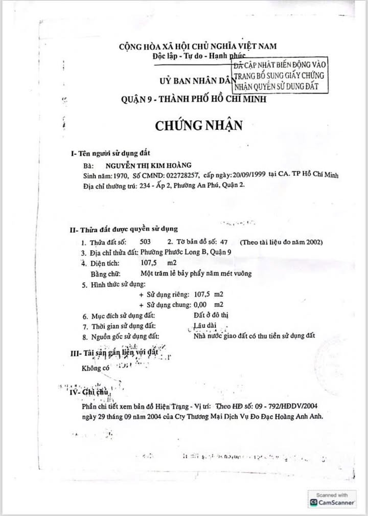 Nhà C4 đường 359 Phước Long B, Thủ Đức 107,5m² giá 6,5 tỷ - Ô tô vào tận nhà!