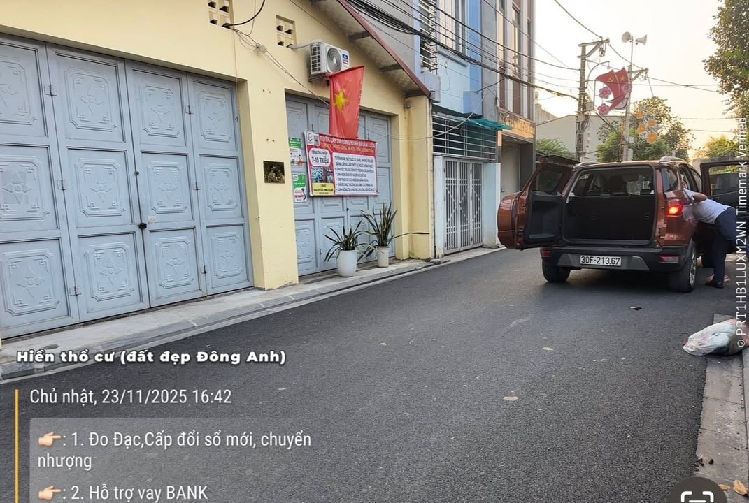 Đất Vân Nội Đông Anh 48m² giá thỏa thuận - Lô góc 2 mặt thoáng!