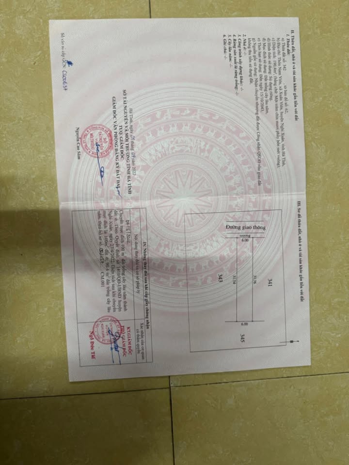 Đất nền đẹp tại Xuân Viên, Nghi Xuân 186m² giá chỉ 850 triệu - Cơ hội đầu tư hấp dẫn!