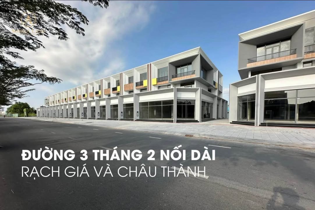 Shophouse 140m² đường 3/2 Rạch Giá - Vị trí đắc địa, kinh doanh sinh lời!