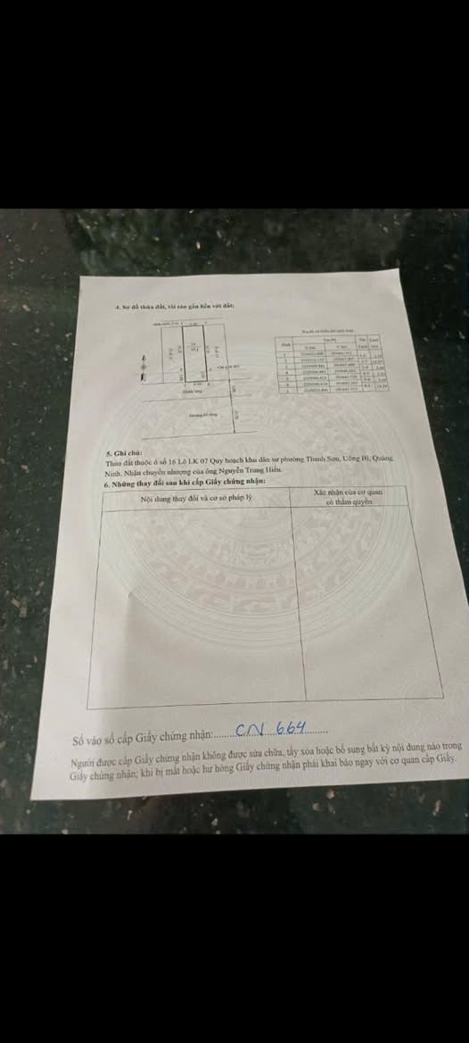 Đất nền Thanh Sơn Uông Bí 95.1m² giá 800 triệu - Cơ hội đầu tư tuyệt vời!