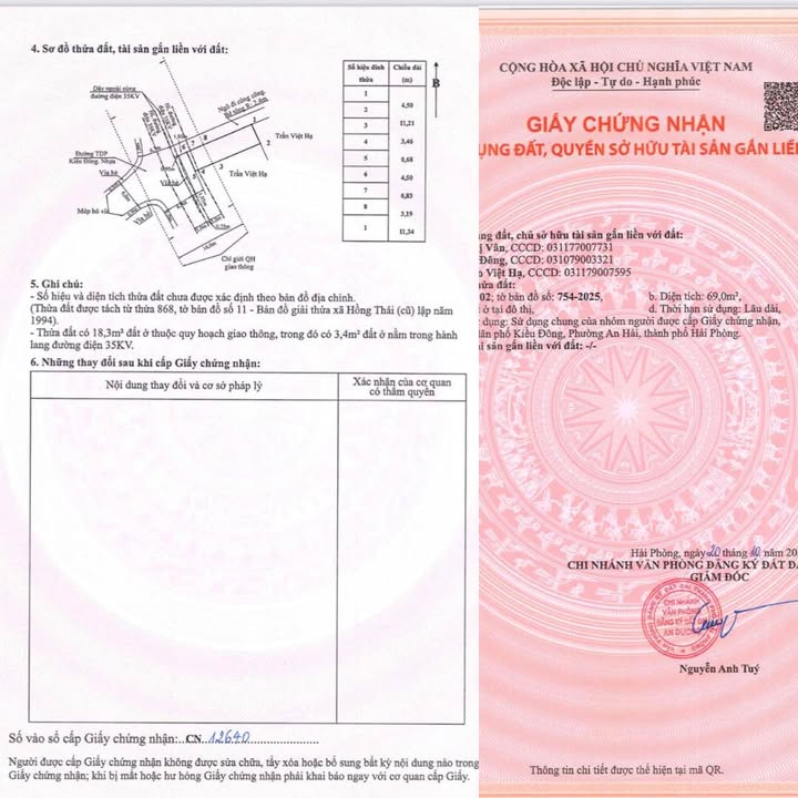 Đất nền 69m² mặt đường Kiều Đông, xã Hồng Thái, giá 1.7 tỷ - Đầu tư sinh lời ngay!