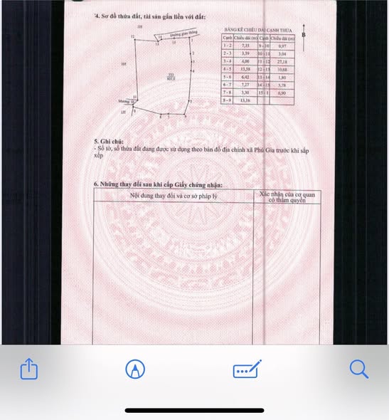 Đất vườn Hương Khê 800m² - Tiềm năng phát triển giữa khu dân cư