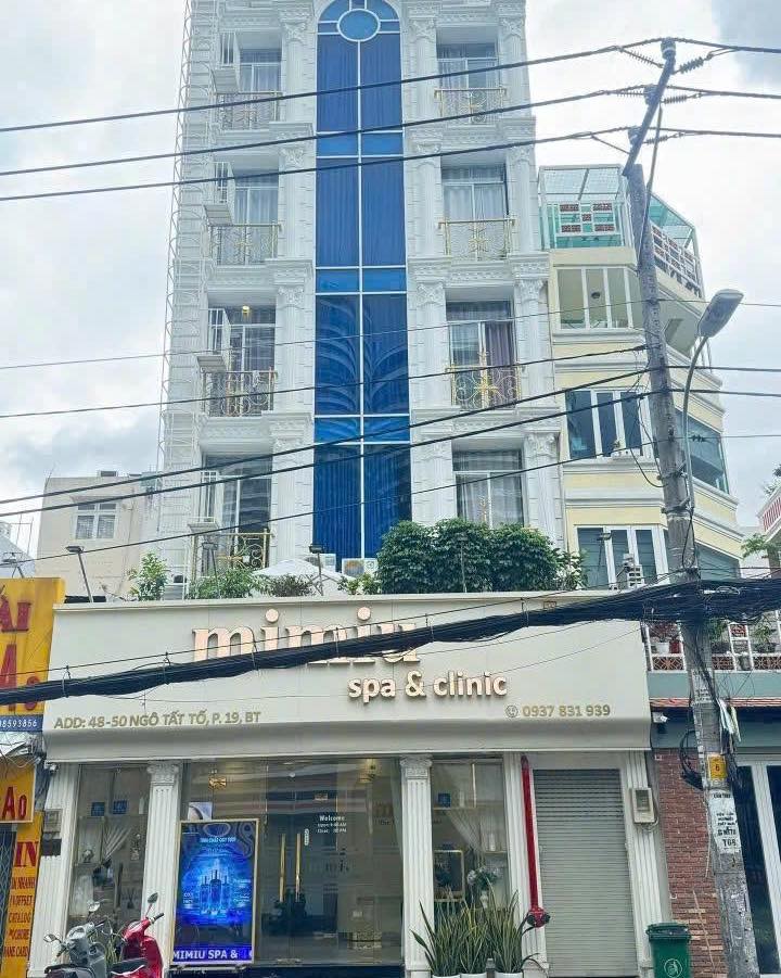 Căn hộ dịch vụ 7 tầng Ngô Tất Tố, Bình Thạnh 128m² giá 60 tỷ - Đầu tư sinh lời cao!