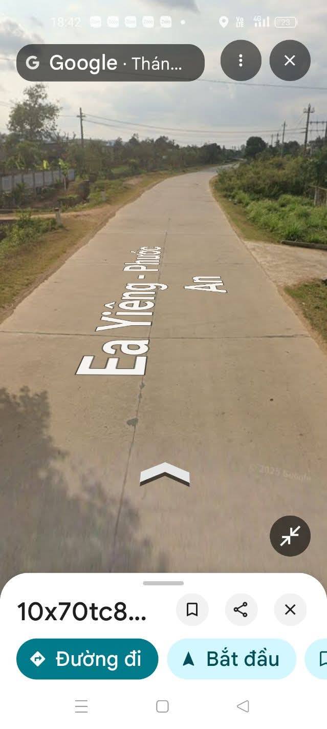 Đất nền Krông Pắc 225m² giá thỏa thuận - Mặt tiền đường Liên Xã, kinh doanh thuận lợi!