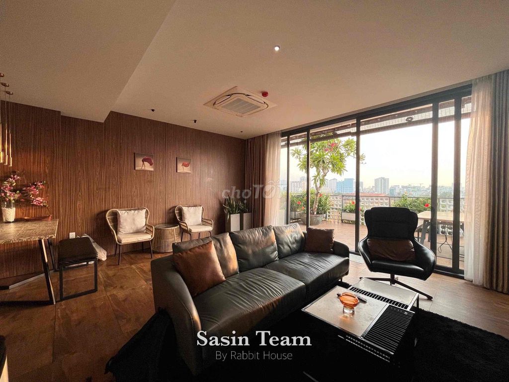 Căn hộ Penthouse 2PN Quận 3, 130m² giá 35 triệu - Không gian sống xanh giữa lòng thành phố!