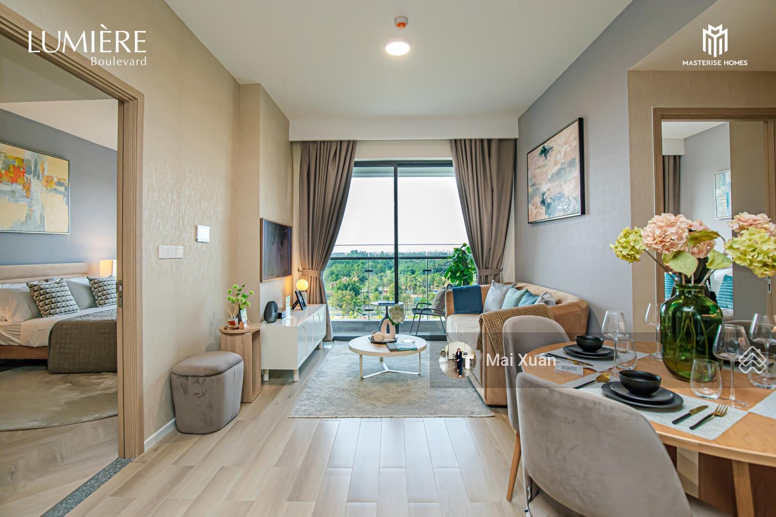 Căn hộ cho thuê tại Lumiere Boulevard Quận 9, giá từ 8 triệu - Miễn phí phí quản lý trong 5 năm!