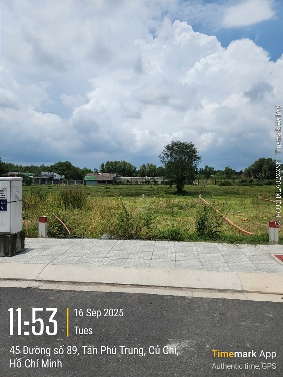 Đất thổ cư 85m² Tân Phú Trung, Củ Chi chỉ 1.95 tỷ - Sổ hồng chính chủ!