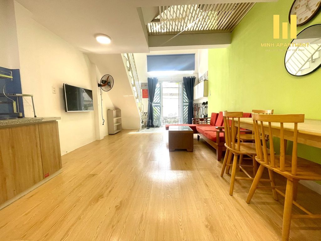 Nhà cho thuê mới 1 trệt 2 lầu 42m² giá 20 triệu - Full nội thất, gần cư xá Chu Văn An!