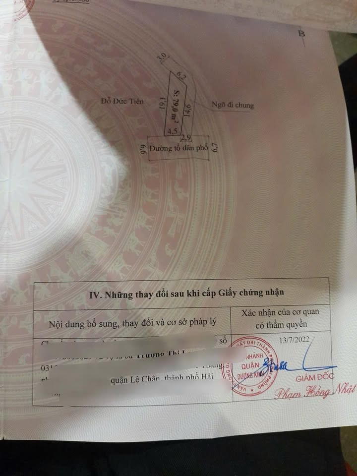 Đất nền Hưng Đạo Dương Kinh 79m² giá 2 tỷ - Lô góc đẹp hiếm có!