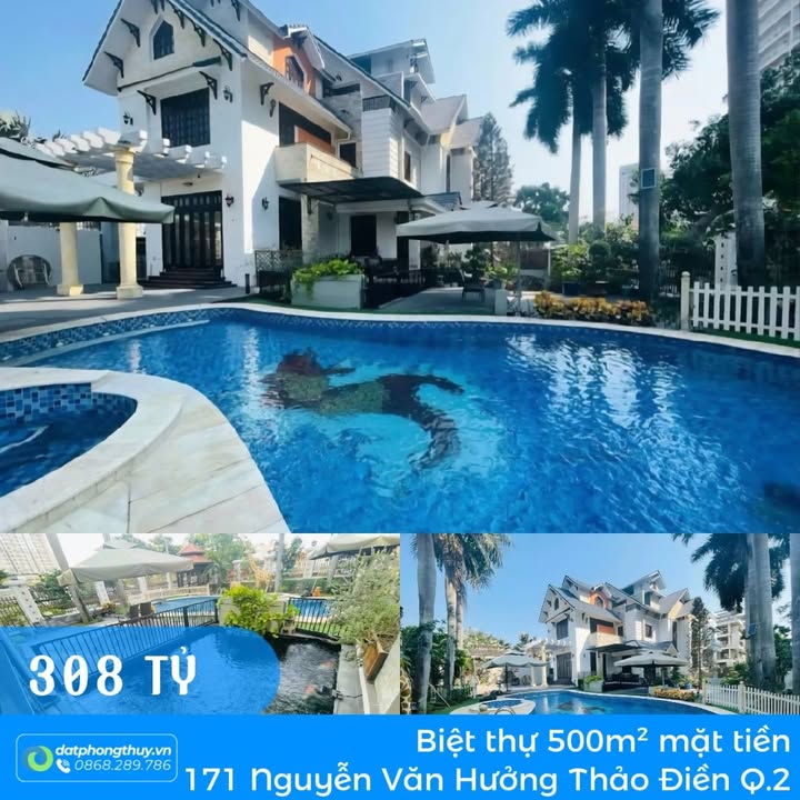 Biệt thự Thảo Điền, Quận 2 501m² giá 308 tỷ - Siêu phẩm cho chủ nhân xứng tầm!