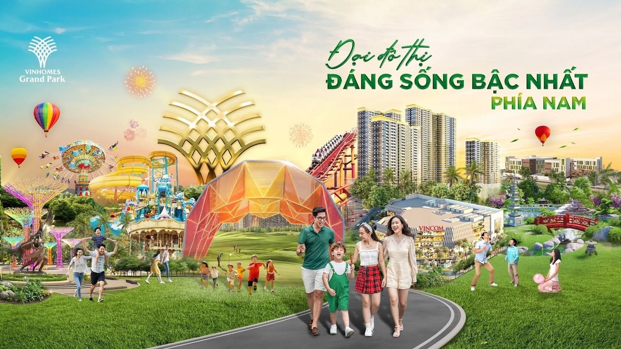 Căn hộ cho thuê Vinhomes Grand Park - Giá ưu đãi từ 4.5 triệu/tháng!