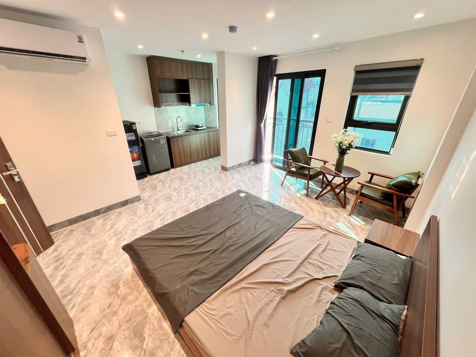 Căn hộ cho thuê ngõ Xuân La Tây Hồ - Nội thất đầy đủ, view Hồ Tây