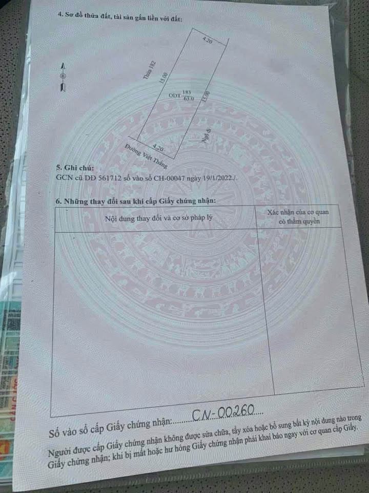 Đất mặt phố Việt Thắng, Việt Hòa 63m² giá 1.9 tỷ - Lô góc thuận tiện kinh doanh!