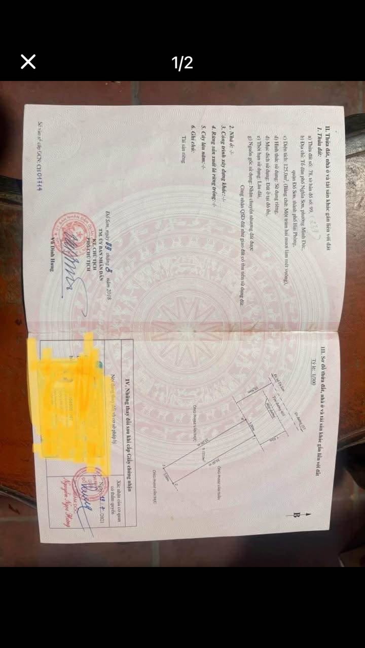 Đất mặt đường 403, Minh Đức, Đồ Sơn, Hải Phòng 125m² giá 3.75 tỷ - Cơ hội đầu tư sinh lời