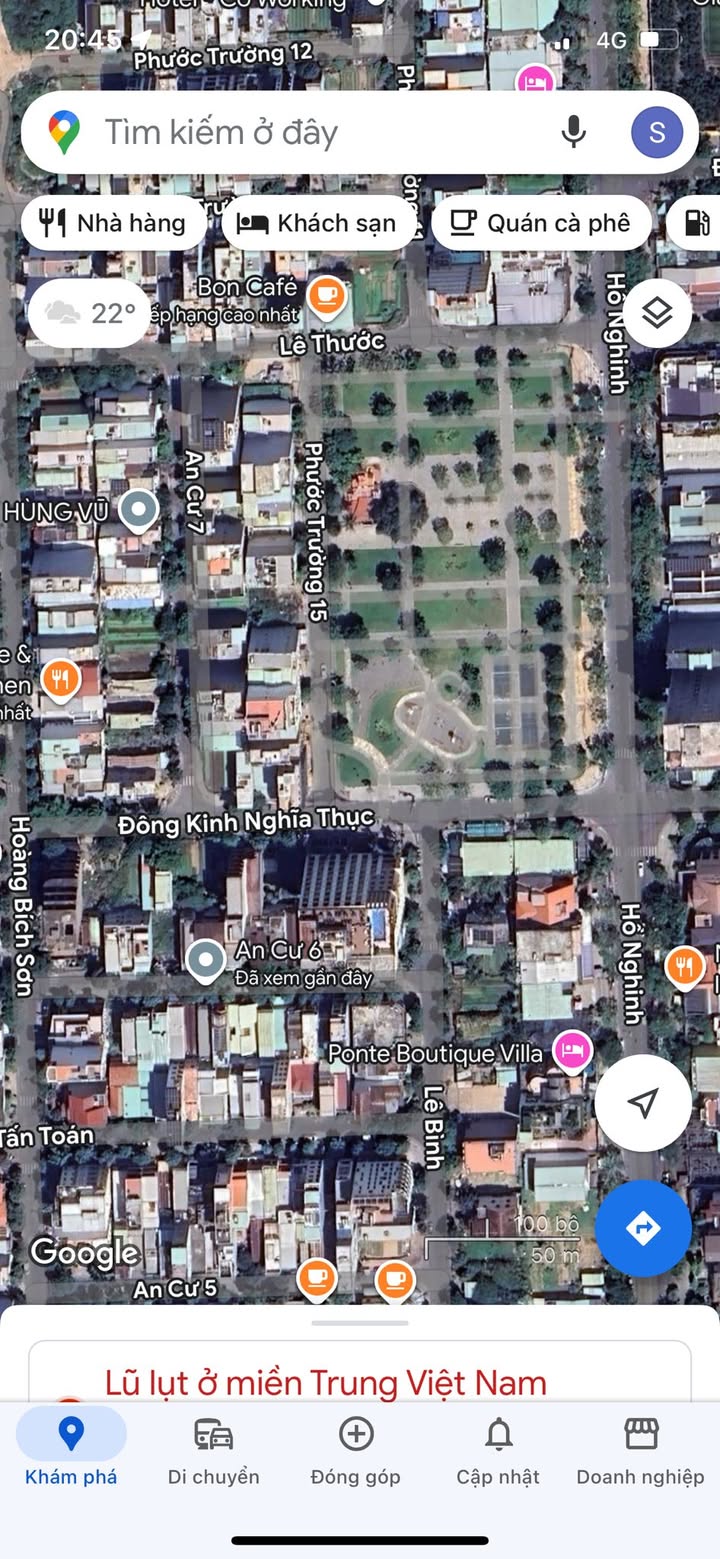 Cặp đất góc 2 mặt tiền An Cư 7, Sơn Trà - Diện tích 206m², giá 23.83 tỷ - Đầu tư sinh lời!