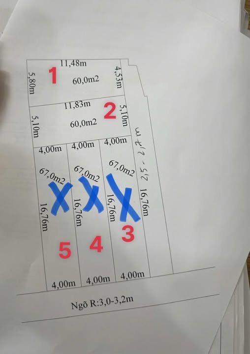 Đất nền Lập Lễ, Thủy Nguyên 60m² giá chỉ 1.5 tỷ - Đường ô tô đỗ cửa!