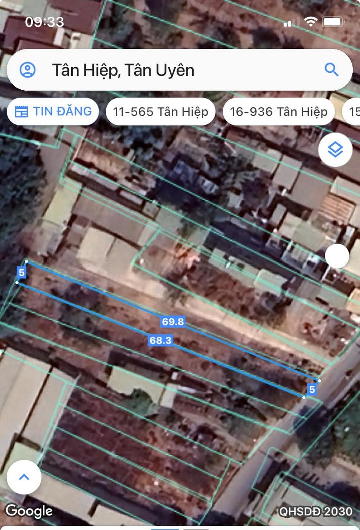 Đất mặt tiền đường Tân Hiệp 01, Tân Uyên 340m² giá 3 tỷ - Kinh doanh thuận lợi!