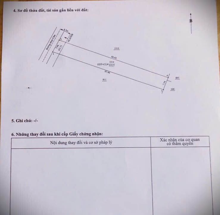 Đất Hòa Lợi Bến Cát 515m² giá 2 tỷ - Đầu tư sinh lời ngay!