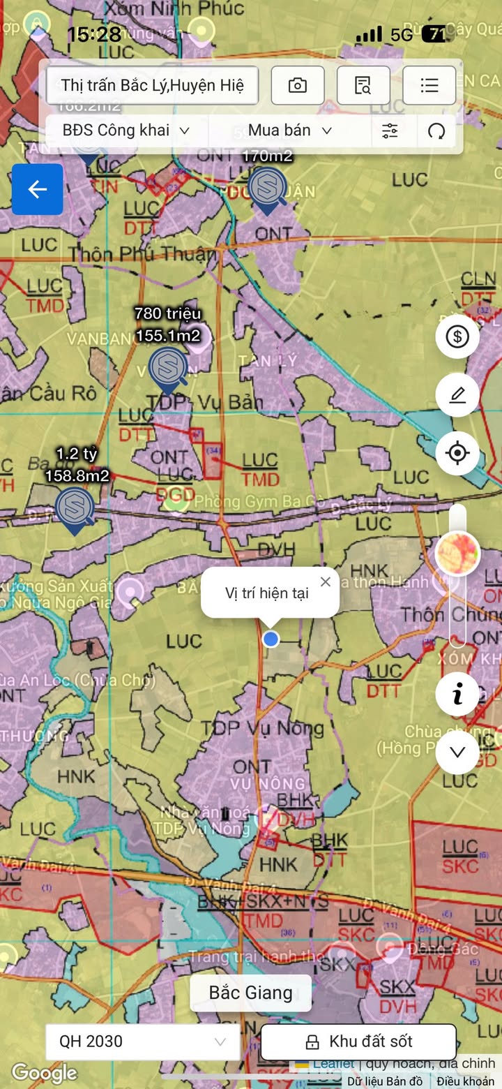 Đất nền chính chủ xã Xuân Cẩm 120m² - Vị trí đắc địa giá tốt!