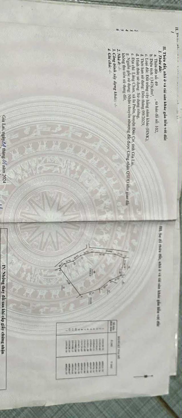 Đất nền xã Ia Pnôn, huyện Đức Cơ, 13,000m² giá 550 triệu - Cơ hội đầu tư tuyệt vời!