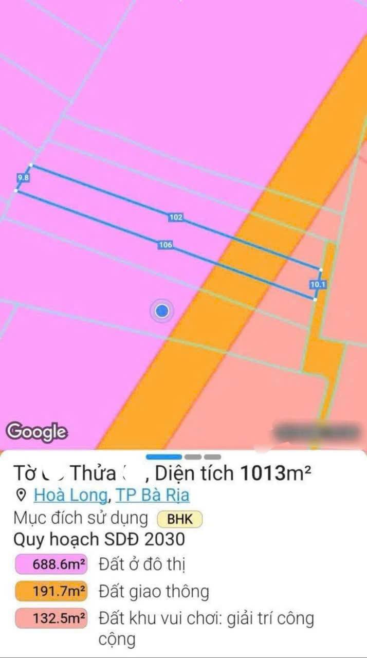 Đất 1 Sào Hòa Long, 1000m² giá 3.5 tỷ - Sổ riêng, thương lượng!