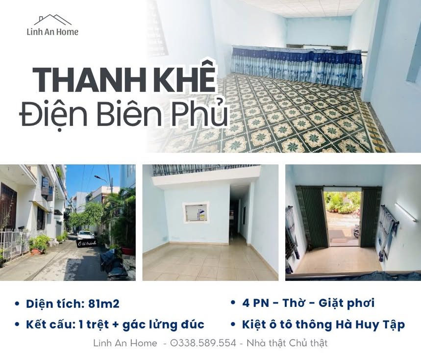 Nhà riêng Đà Nẵng 81m² giá thỏa thuận - Kết cấu cổ điển, tiềm năng đầu tư!
