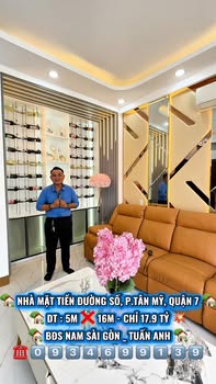 Nhà mặt tiền đường Số, Quận 7 - Diện tích 80m² giá 17.9 tỷ - Vị trí kinh doanh đắc địa!