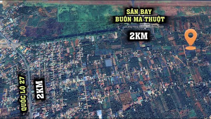 Đất nền Hòa Thắng, Buôn Ma Thuột 123m² giá 1.25 tỷ - Cơ hội đầu tư sinh lời!