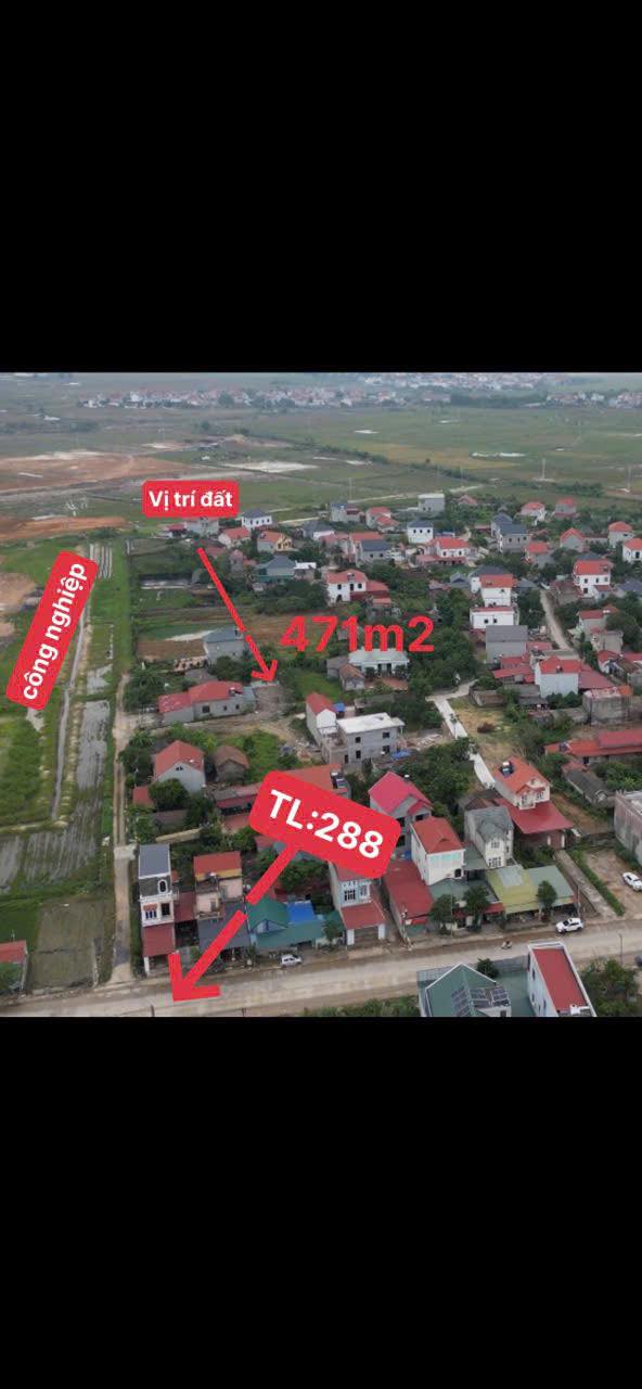 Đất nền thổ cư 471m² tại Hiệp Hòa, Bắc Giang - Giá chỉ 3 tỷ!