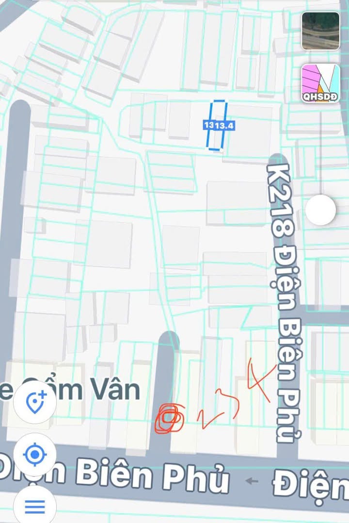 Đất kiệt 234 Điện Biên Phủ, Chính Gián 52m² giá 2.65 tỷ - Cơ hội đầu tư hấp dẫn!