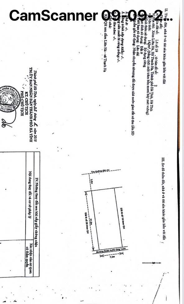 Đất thổ cư thôn Liên Hà, xã Thạch Hạ 147m² giá 2 tỷ - Đầu tư sinh lời hấp dẫn!