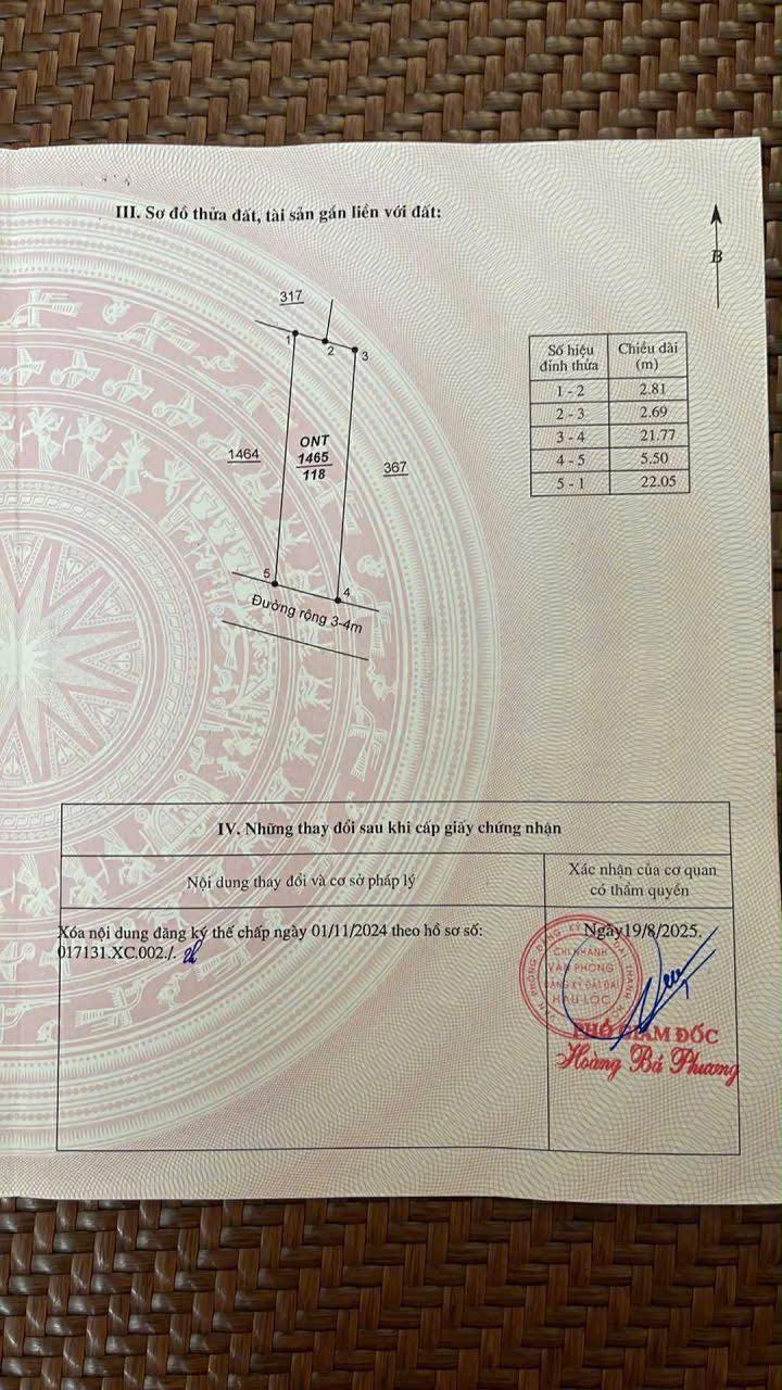 Đất nền Minh Thịnh, Minh Lộc 118m² giá 1 tỷ - Đầu tư sinh lời ngay!