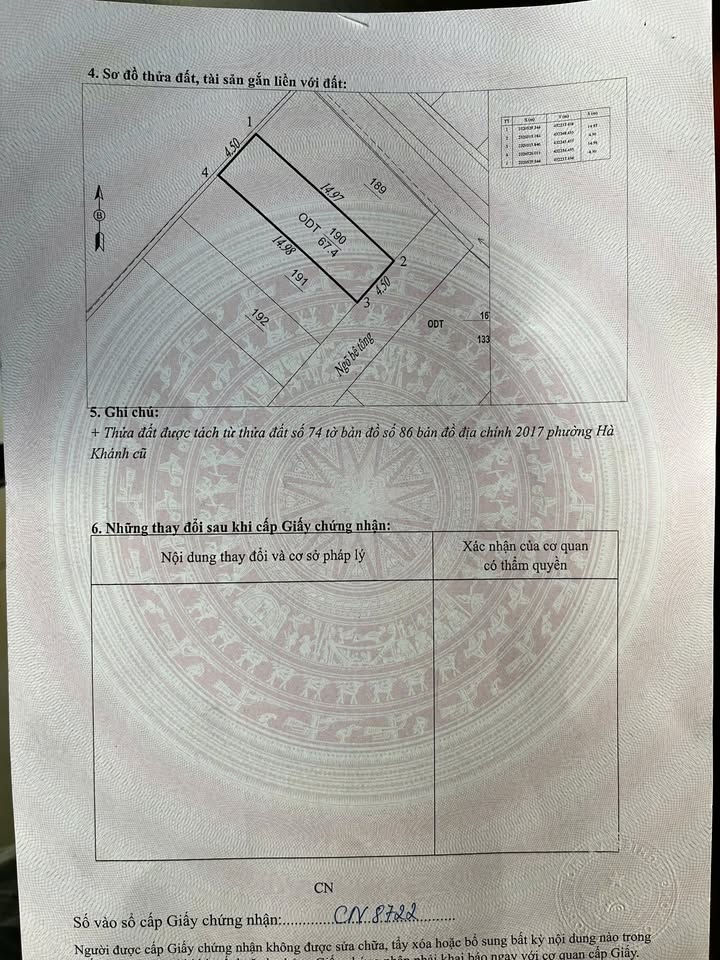 Đất ngõ 162, phường Hà Khánh, Hạ Long 67m² giá 2.224 tỷ - Sổ hồng đẹp, ô tô đỗ cửa!