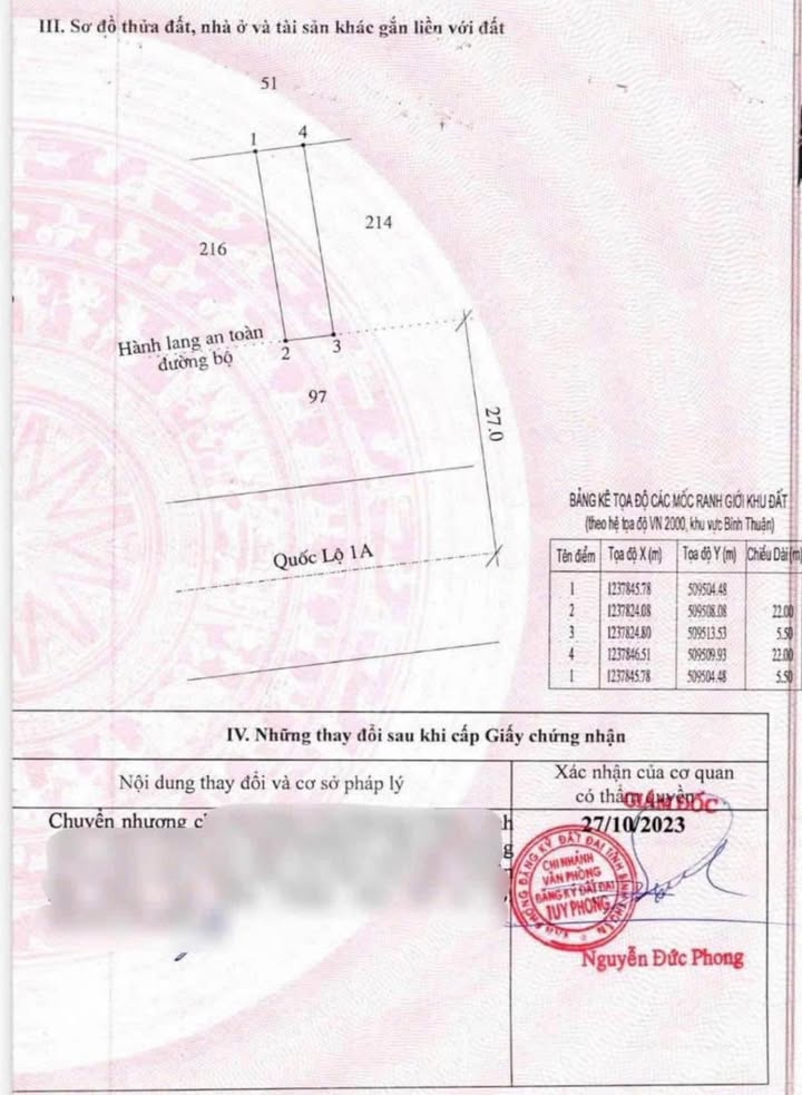 Lô đất thổ cư Hòa Minh 121m² giá 1.1 tỷ - Đầu tư sinh lời ngay!