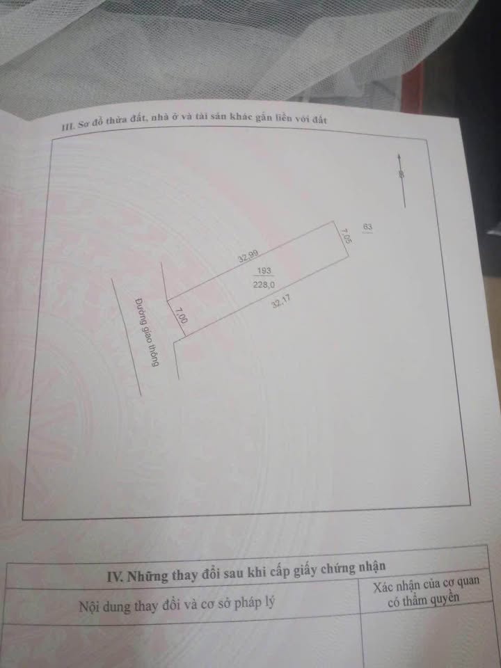 Đất nền mặt đường Xóm Nhe, Phổ Yên 228m² giá 1.5 tỷ - Đầu tư sinh lời hấp dẫn!