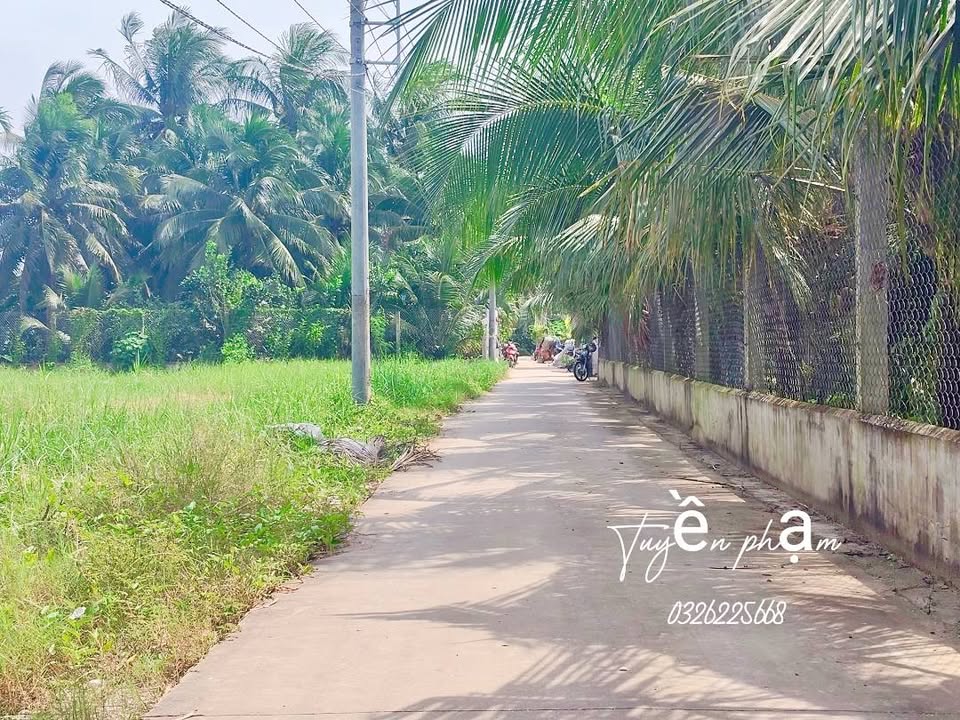 Bán đất thổ cư 105m² tại ấp Long Hòa A, TP Mỹ Tho - Đường xe hơi vào tận nơi!