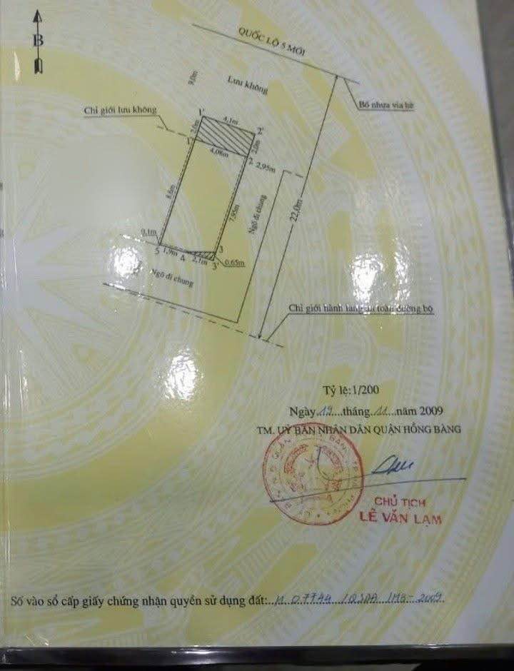 Đất Lô Góc Mặt Đường 5 - Hồng Bàng, Hải Phòng 35m² giá 10 tỷ - Cơ hội đầu tư tuyệt vời!