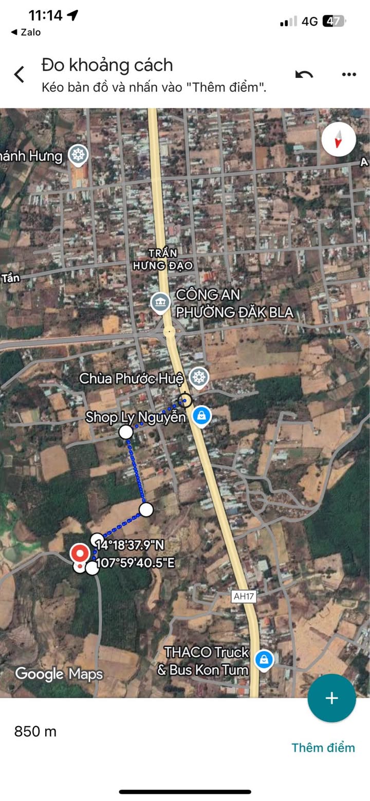 Đất nền Đăk Bla, 250m² giá 150 triệu - Cơ hội đầu tư tuyệt vời!