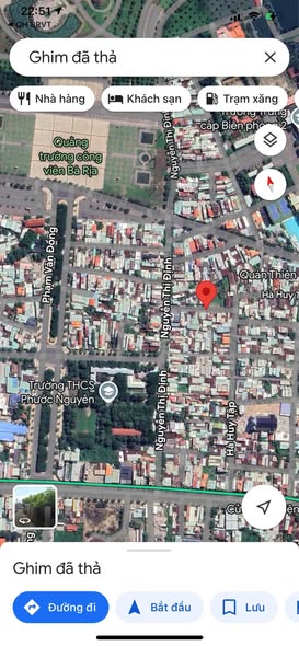 Đất nền mặt tiền đường Nguyễn Thị Định, TP. Bà Rịa 105m² giá 2.999 tỷ - Gần Quảng Trường